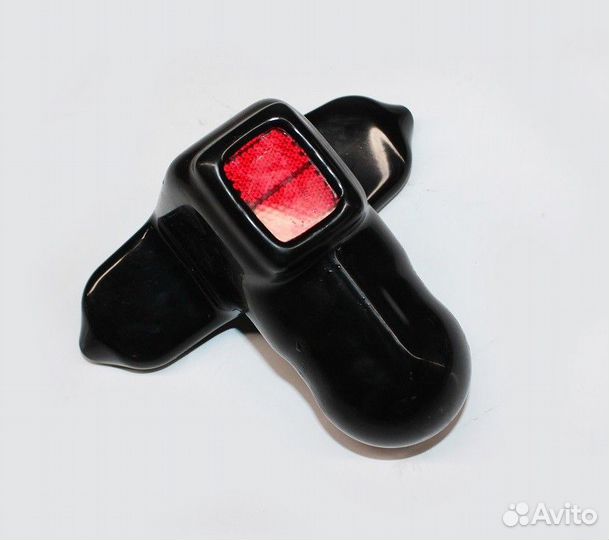 Колпак на фаркоп с катафотом, резиновый, для шара