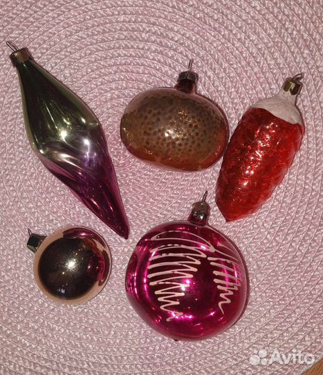 Елочные игрушки СССР