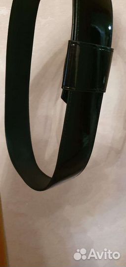 Пояс лаковый новый