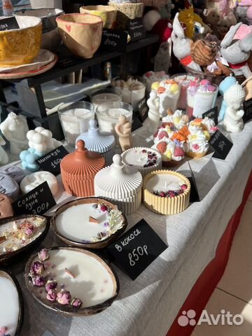 Свечи ручной работы