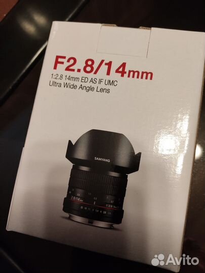 Объектив Samyang 14mm f/2.8 ED AS IF UMC Sony E