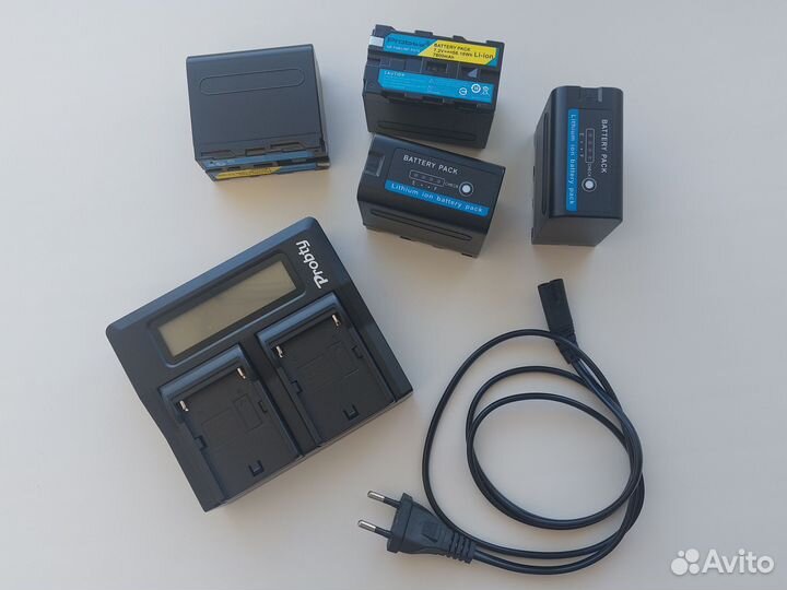Зарядное устройство Probty для NP-F аккумуляторов
