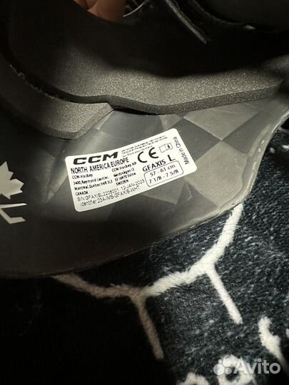 Новый вратарский хоккейный шлем CCM axis cce SR L