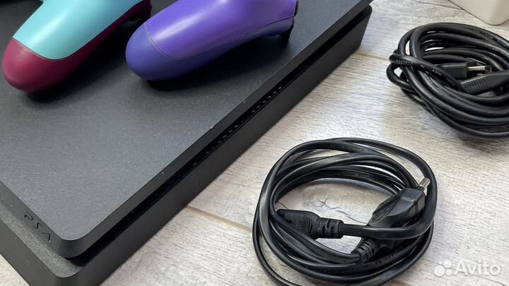 Sony playstation 4 slim 1тб/Гарантия/120 игр