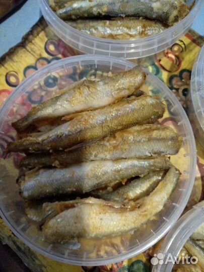 Корюшка маринованная