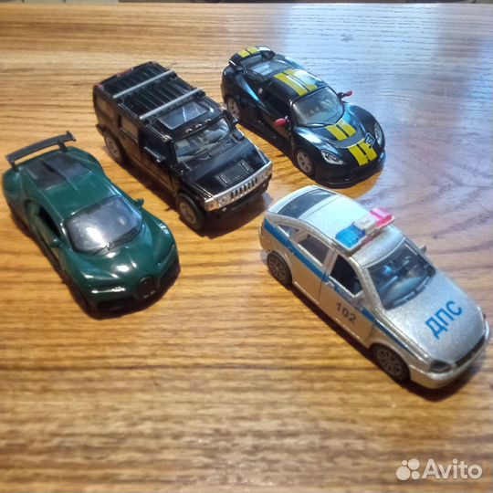 Машинки металлические модельки