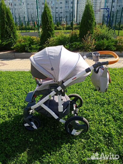 Коляска 2 в 1 bebe mobile