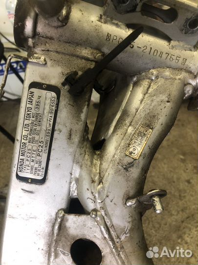 Рама на honda cbr600