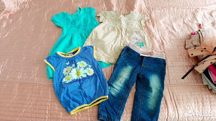 Пакет вещей на девочку 92-98