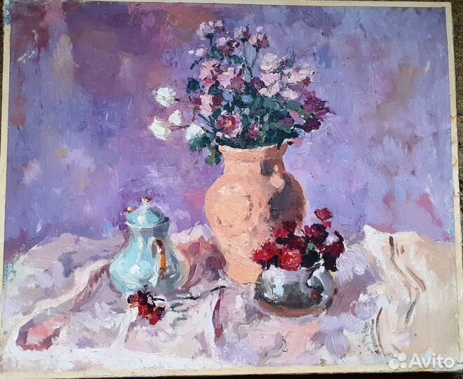 Пейзаж. Художник Задорожный 1989 год