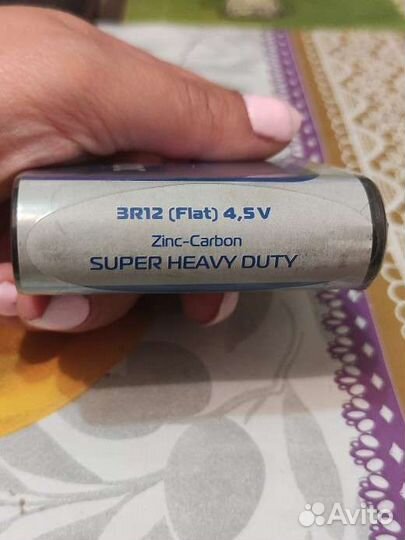 Батарейка 3R12 Космос новая в пленке