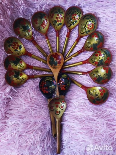 Ложки деревянные СССР