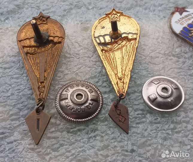Знак Парашютист СССР