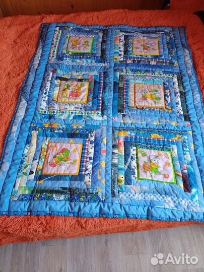 Покрывало стеганое бу