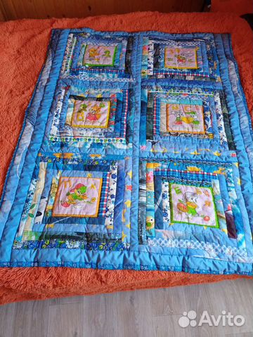 Покрывало стеганое бу