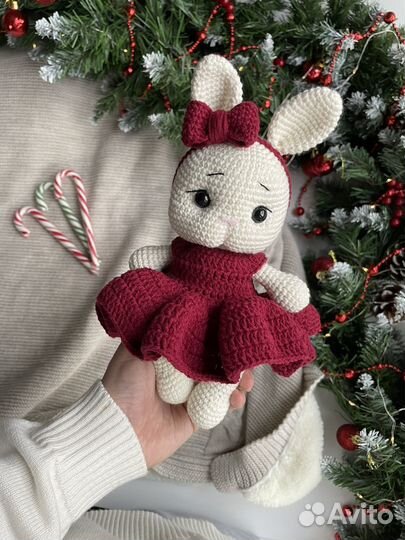 Вязаная Зайка