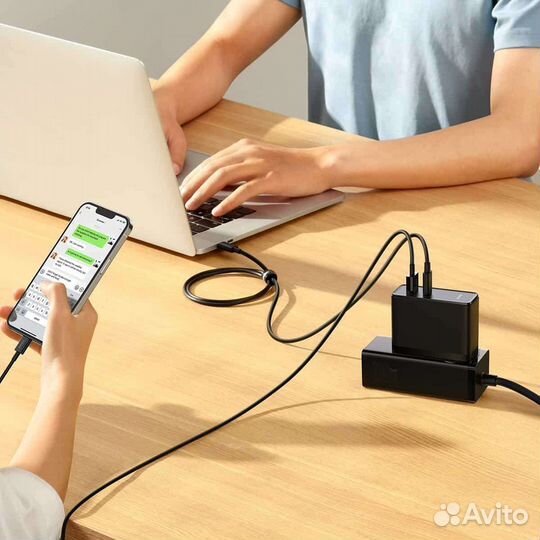 Сетевое зарядное устройство Baseus 100W 150+отзыво