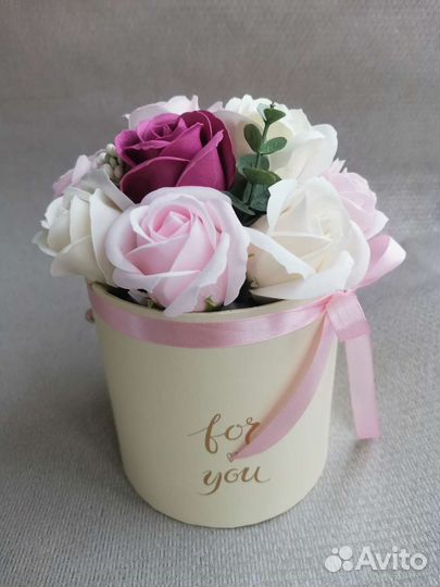 Букеты на 8 марта / мыльные розы