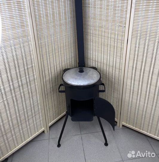 Казан с печкой