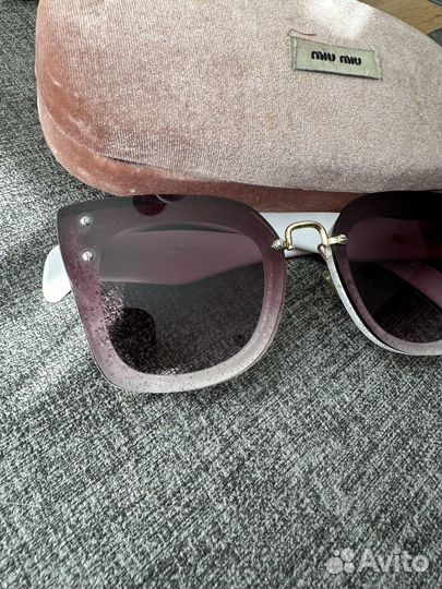 Очки miu miu б/у