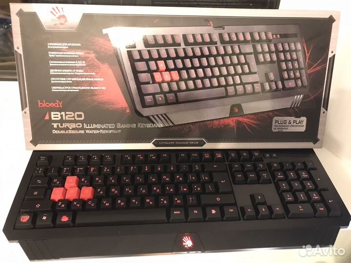 Клавиатура bloody B120 Turbo