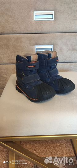 Зимние ботинки viking 28