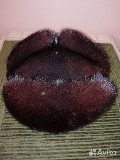 Норковая шапка мужская