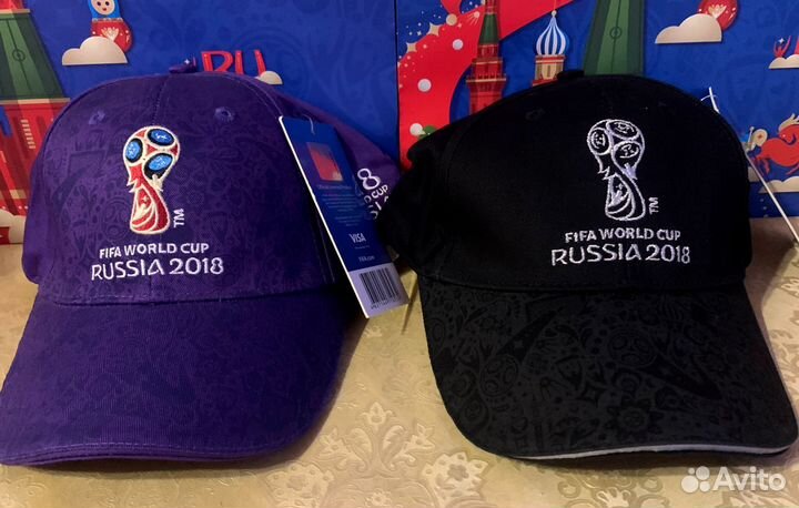 Набор эксклюзивных кепок Fifa (2 шт.). Чм 2018