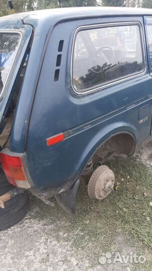 Задняя часть кузова ваз Нива