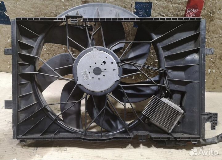 Вентилятор радиатора двс mercedes w203