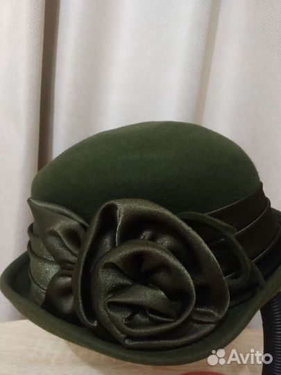 Шляпа фетровая женская