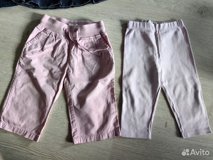 Вещи пакетом на девочку 80 86