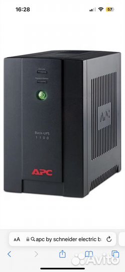 Ибп APC by Schneider Electric Back-UPS 1100
