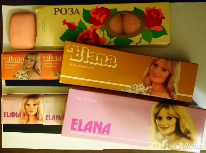 Туалетное мыло Elana, Florena (ГДР, 1970-1980 гг)