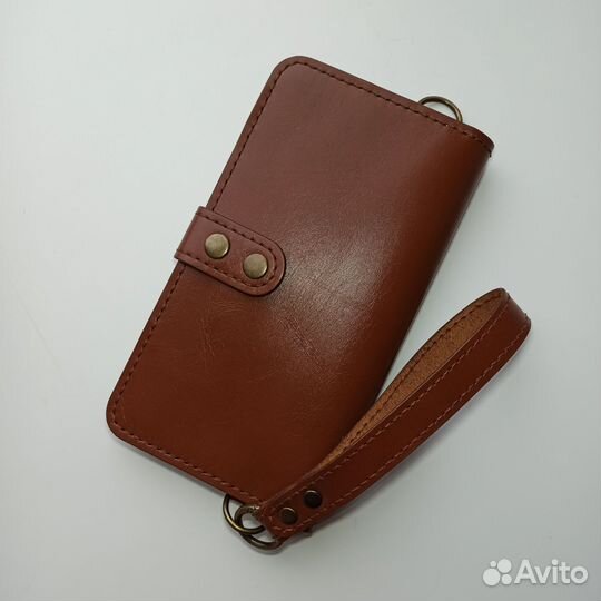 Барсетка кожаная мужская