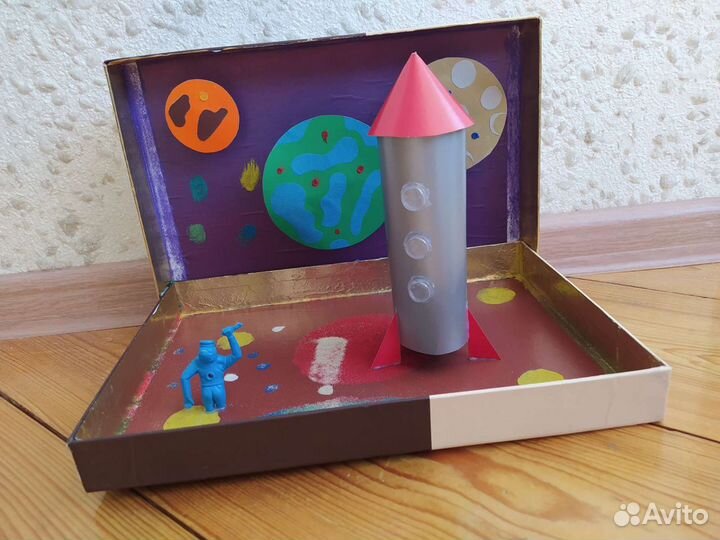 Поделка ко дню космонавтики