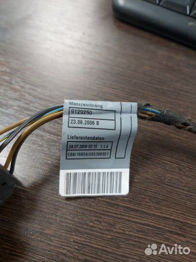 Проводка передняя левая Bmw X5 4.8I E70 N62N 4.8I