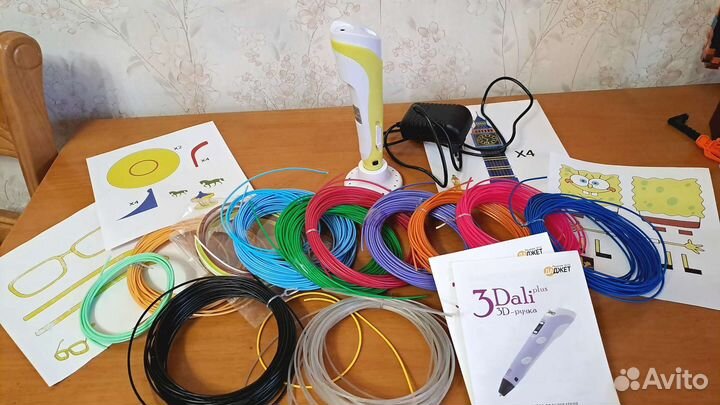 3D ручка, стержни для 3d ручки