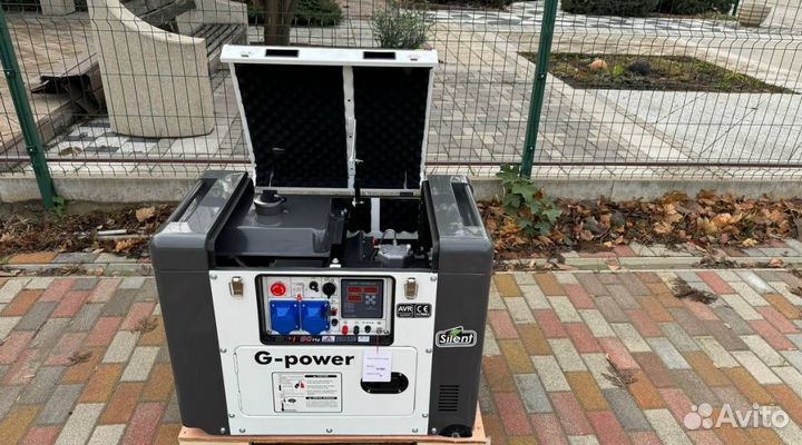 Электростанция дизельная 10 kWG-power однофазный D