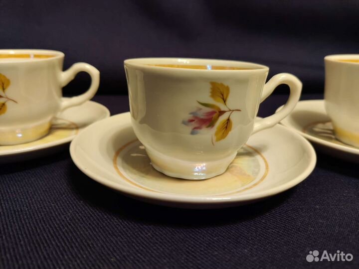 Кофейный сервиз Добрушский фарфоровый завод