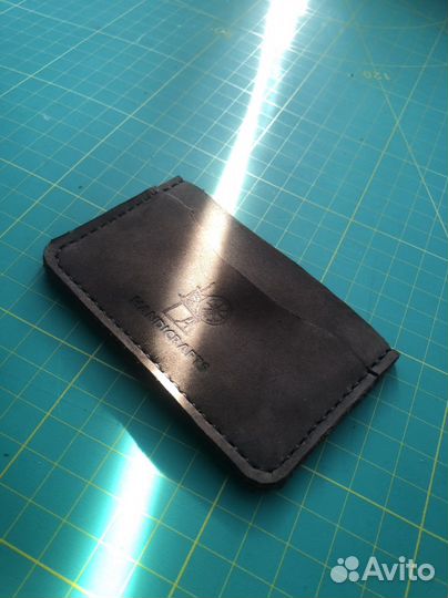 Мужской кожаный ремень ручной работы