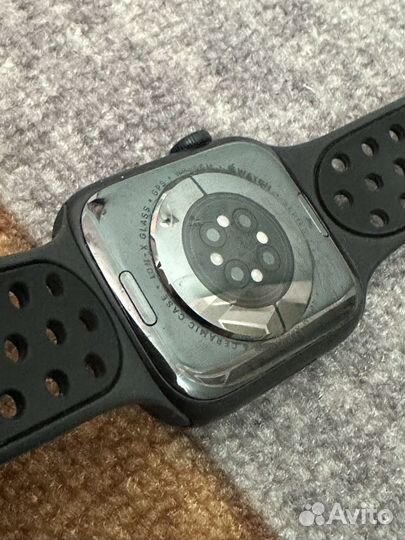 Часы apple watch 7 45 mm Nike