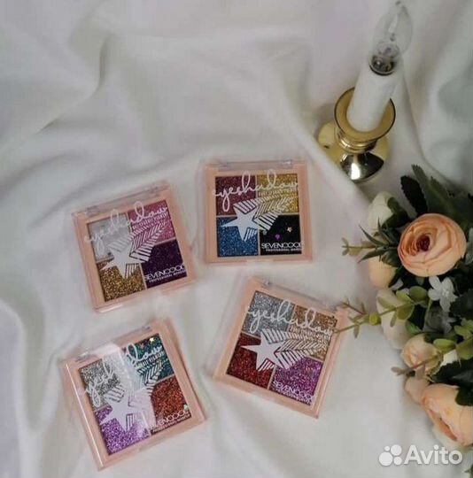 Палетка теней новая