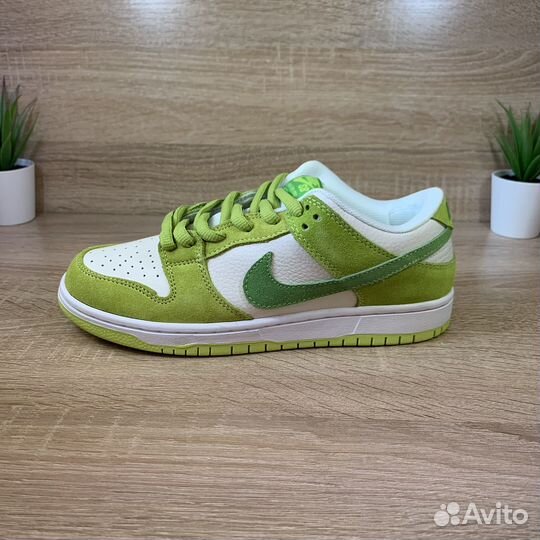 Кроссовки Nike Sb Dunk зеленые