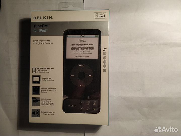 Трансмиттер Belkin TuneFM for iPod