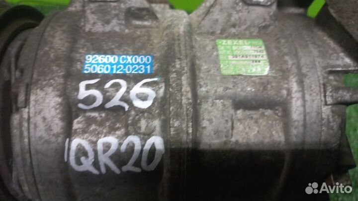 Компрессор кондиционера nissan jtnu30,JTU30,RC24,T