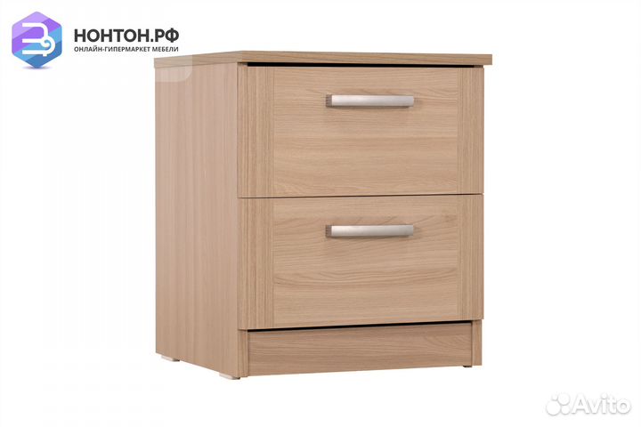 Тумба прикроватная Лотос Софт шимо светлый