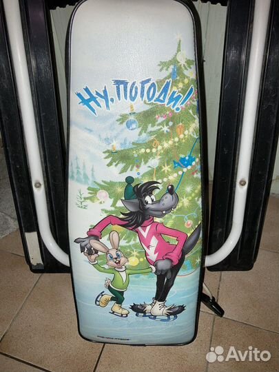 Детский снегокат с ручкой