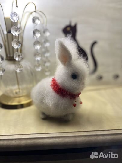 Игрушка кролик ручной работы hand made