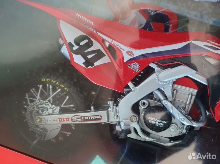 Модель мотоцикла xonda CRF 450R 1:6 roczen 94